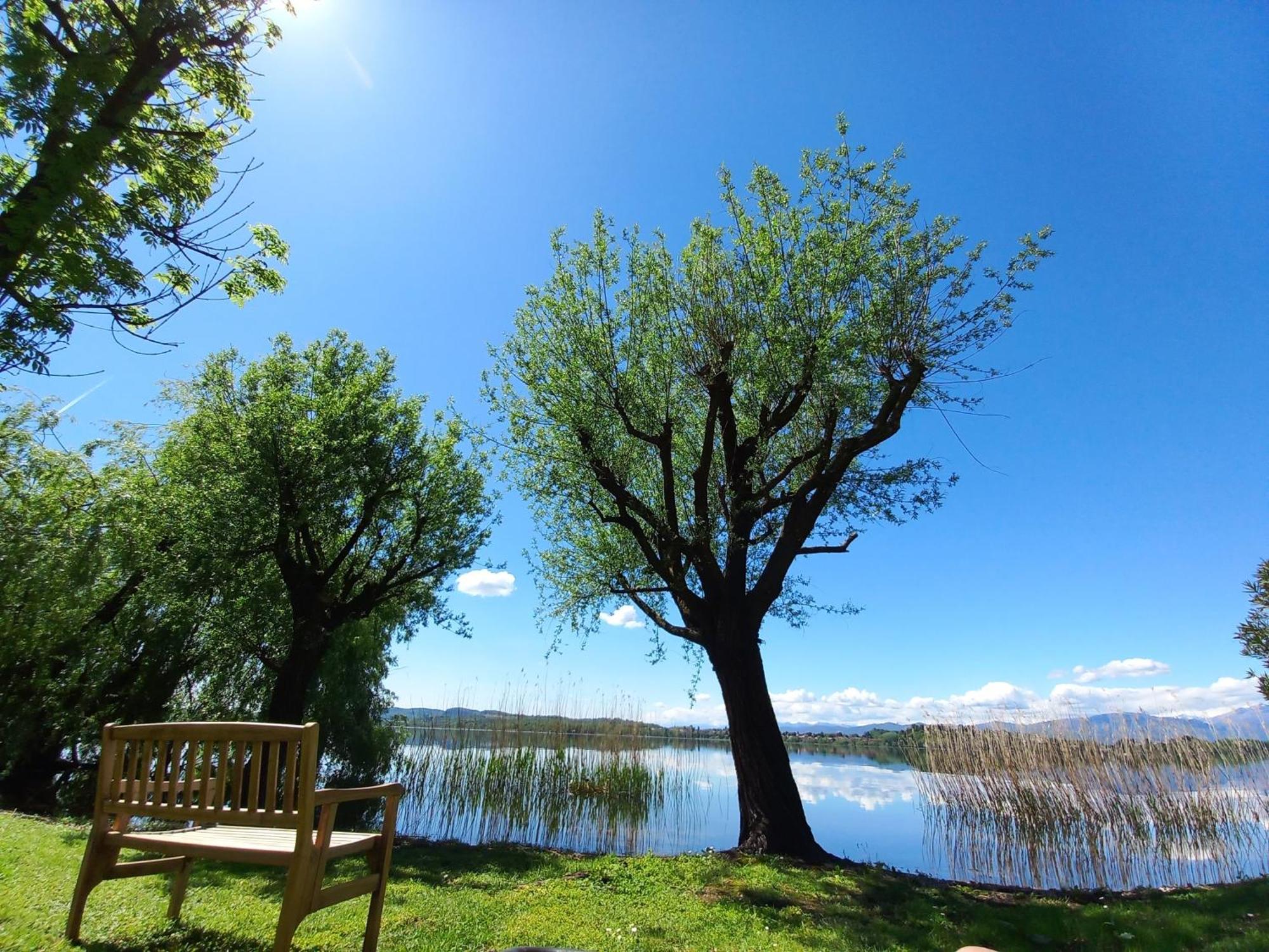 Appartamento Miralago Con Giardino Sul Lago Гавирате Экстерьер фото
